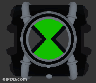 A Green X In A Circle With A Black Border GIF