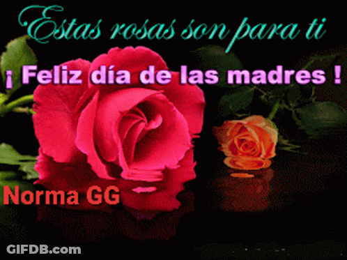 A Greeting Card That Says Feliz Dia De Las Madres Norma Gg GIF