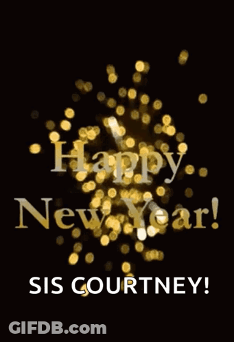 Happy New Year Greeting Card GIF