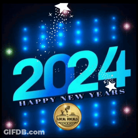 A Greeting Card That Says Happy New Years GIF