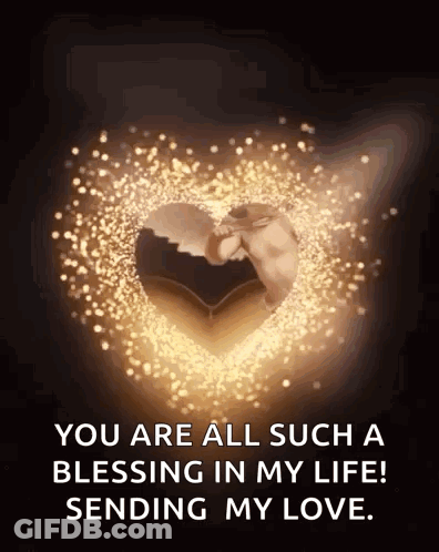 Blessing Greeting Card GIF