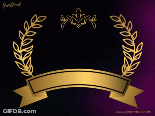 A Greeting Card That Says " You Are The Best " And " Our Congratulations " GIF