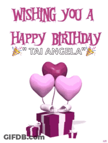 Happy Birthday Greeting Card GIF