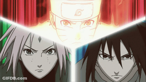 A Group Of Anime Characters Including A Girl With A Flower On Her Head GIF
