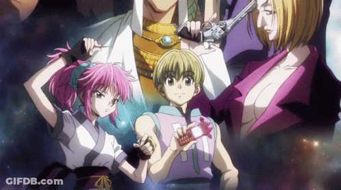 A Group Of Anime Characters Including One With The Number 11 GIF