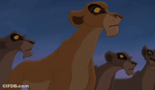 A Group Of Cartoon Animals Are Standing Together And One Of Them Has A Huge Nose GIF