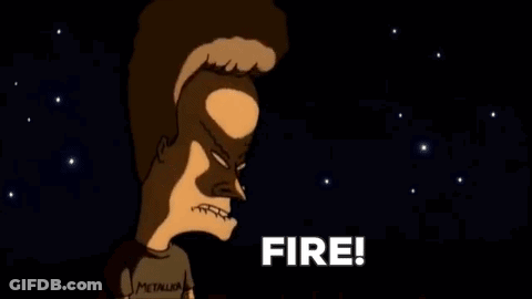 A Group Of Cartoon Characters Are Sitting Around A Campfire And Talking . GIF