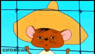 A Group Of Cartoon Characters Are Standing In Front Of A Cheese Store GIF