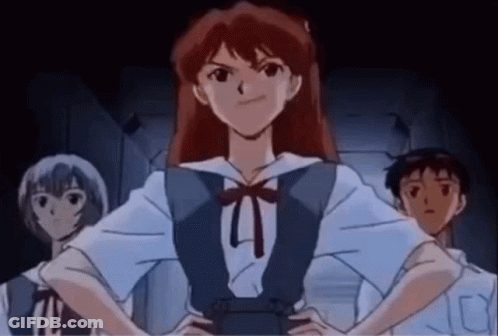 A Group Of Cartoon Characters Are Standing Next To Each Other In A Dark Room . GIF