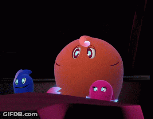 A Group Of Cartoon Characters Holding Up Cards With The Number 10 On Them GIF