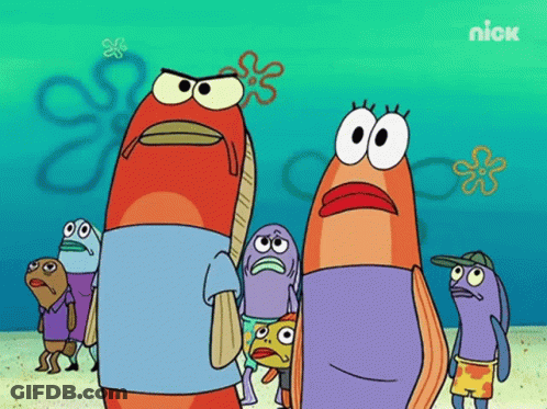A Group Of Cartoon Characters Standing Next To Each Other With A Nick Logo On The Bottom GIF