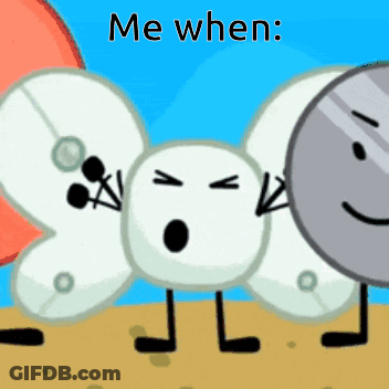A Group Of Cartoon Characters With The Words Me When Written On The Bottom GIF