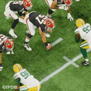 A Group Of Football Players One Of Whom Has The Number 26 On His Jersey GIF
