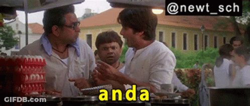 A Group Of Men Are Having A Conversation And The Word Anda Is On The Bottom GIF