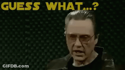 A Group Of Men Are Playing Guitars And Singing Into Microphones In Front Of A Sign That Says Knights . GIF