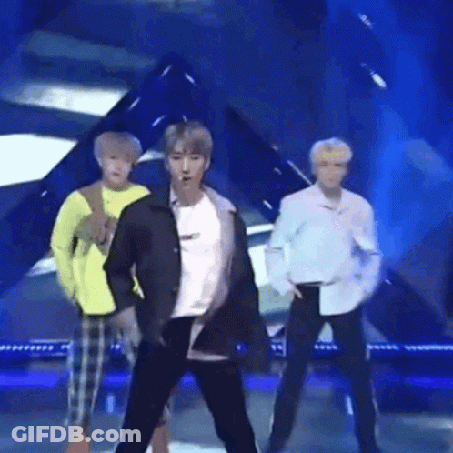 Men Dancing On Stage GIF