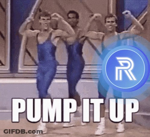 A Group Of Men Flexing Their Muscles With The Words Pump It Up Written On The Bottom GIF