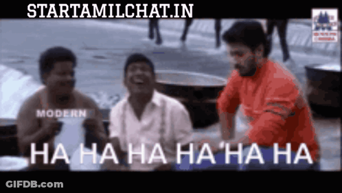 A Group Of Men Laughing With The Words Ha Ha Ha Ha Ha GIF