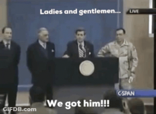 A Group Of Men Standing Behind A Podium With The Words Ladies And Gentlemen Behind Them GIF