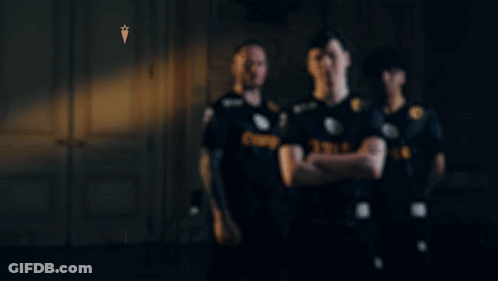Men Standing With Arms Crossed Karmine Corp GIF