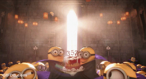 A Group Of Minions Are Gathered In A Room With A Light Coming Through A Window GIF