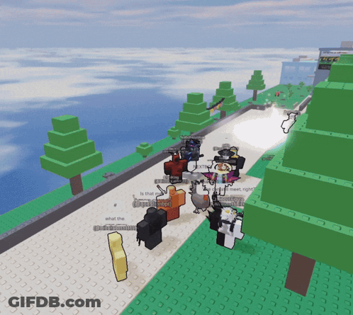 A Group Of People Are Playing A Video Game And One Of Them Is Named Whatthe GIF