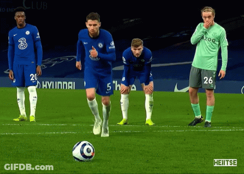 A Group Of Soccer Players On A Field With One Wearing A Shirt That Says 26 GIF
