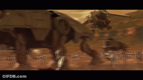 A Group Of Soldiers Are Standing In Front Of A Military Vehicle With The Letter S On It GIF