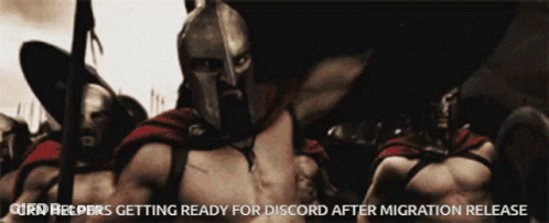 A Group Of Spartan Warriors Are Getting Ready For A Migration Release GIF