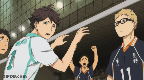 A Group Of Volleyball Players One Of Whom Has The Number 11 On His Jersey GIF