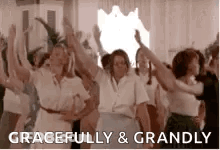 Women Dancing In Room GIF