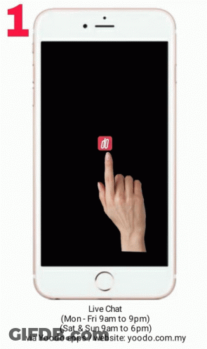 A Hand Is Pressing A Button On A Phone That Says Help On It GIF