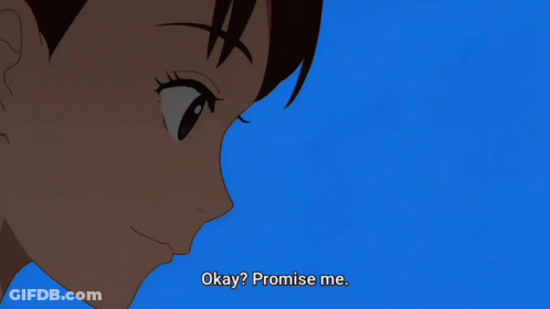 A Hand With The Words Promise Me You Won 'T Refuse Written On It GIF