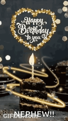 A Happy Birthday To You Nephew ! GIF