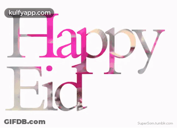 A Happy Eid Greeting Card From Kulfyapp GIF