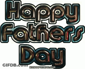 A Happy Father 'S Day Greeting Card With The Website Wishafriend.com On The Bottom GIF