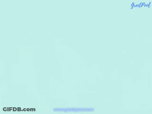 A Happy Work Anniversary Greeting Card With A Man And A Woman GIF