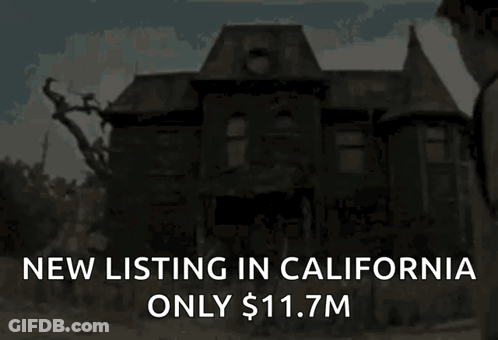 A Haunted House Is For Sale In California For Only $ 11.7 M GIF