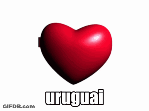 A Heart With A Picture Of A Boy And The Word Uruguai On It GIF