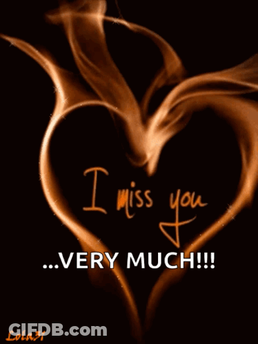 A Heart With The Words I Miss You Written Inside Of It GIF