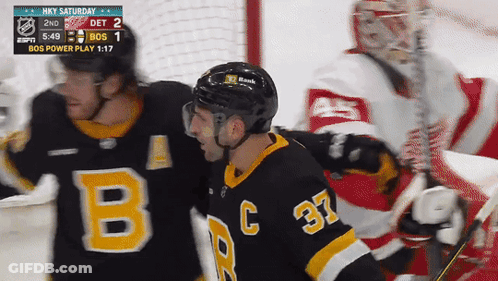 A Hockey Game Is Being Played On Saturday GIF