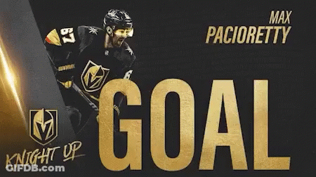 A Hockey Player Named Max Pacioretty Is On A Poster GIF