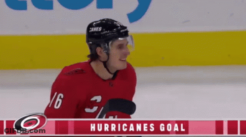 A Hockey Player With The Number 16 On His Shirt GIF