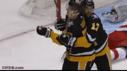 A Hockey Player With The Number 17 On Their Jersey GIF