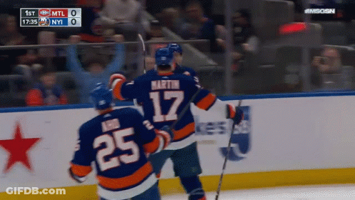 A Hockey Player With The Number 17 On Their Jersey GIF
