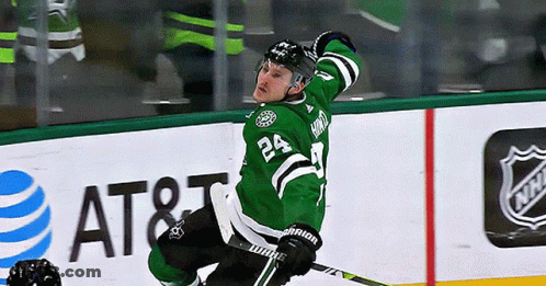 A Hockey Player With The Number 24 On His Shirt GIF