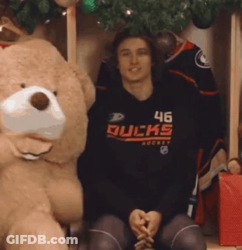 A Hockey Player With The Number 46 On His Shirt GIF