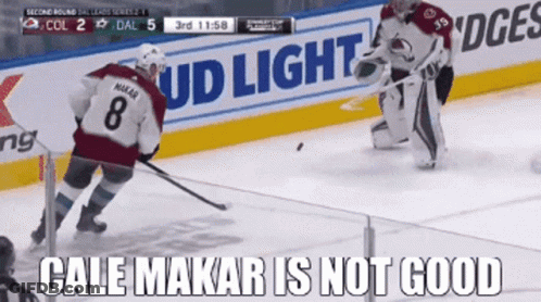 A Hockey Player With The Number 8 On The Back Of His Shirt GIF