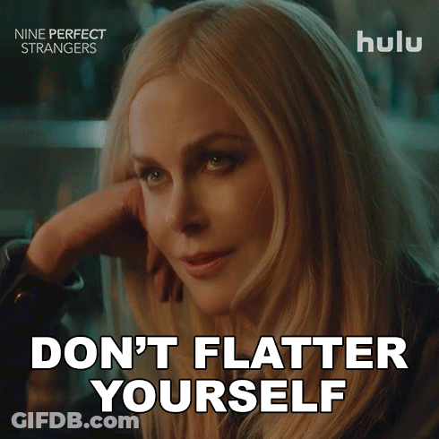 A Hulu Ad For Nine Perfect Strangers GIF
