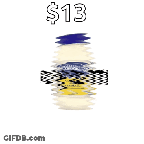 A Jar Of Hellmann 'S Mayo Has A Price Of $ 13 GIF
